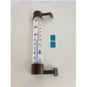 Terdens Thermomètre analogique extérieur Terdens blanc