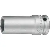 ASW Douille à choc 750 L 1 ″ 6 pans ouverture de clé 24 mm longueur 100 mm (24 mm)