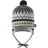Reima Bonnet 'Moomin' beige foncé / noir / blanc