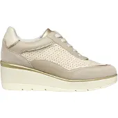 Geox Ilde Trainers Beige EU 36 Femme