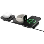 Belkin BoostCharge Pro Écouteurs, Smartphone, Smartwatch Noir Secteur, USB Recharge sans fil Charge rapide Intérieure