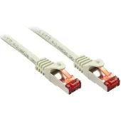 Lindy 47348 Basic Cat6 S/FTP Kabel, hellgrau, 10m Patchkabel