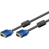Pro Câble vidéo SVGA HD15 mâle/mâle, noir, 3.0m cd93369