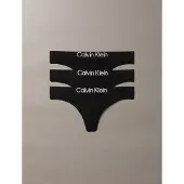 Calvin Klein Underwear String noir / blanc