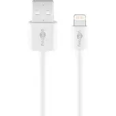 Goobay Câble de recharge et de synchronisation USB Lightning, 2 m