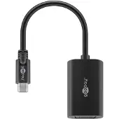 Goobay Adaptateur USB C VGA noir (1 pack souple)