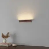 Artdelight Lampe murale indirecte Malibu Vers le haut - bronze brossé