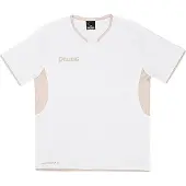 Spalding Chemise de tir Hommes - Blanc / Argent