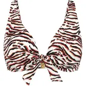 Triumph Hauts de bikini ' Red Label Summer Wild ' marron / blanc
