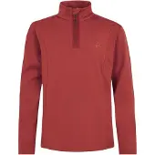 Protest Rewillowy Half Zip Long Sleeve T-shirt Rouge 176 cm Garçon