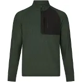 Protest Catcher Half Zip Sweatshirt Vert 2XL Homme