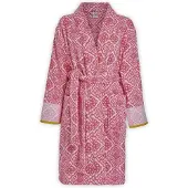 Pip studio Peignoir Pip Studio Jacquard Check Donker Roze-S