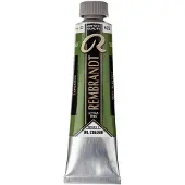 Taidepiste Peinture à l'huile - Rembrandt - Vert SAP - Tube 40ml - Couleurs profondes - Résistance à la lumière