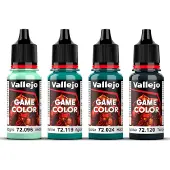 Vallejo Turquoise Color Set 18 ml (18 ml)