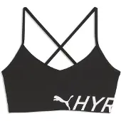 Puma Soutien-gorge de sport 'x Hyrox Pwrmode' noir / blanc