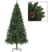 vidaXL Arbre de Noël artificiel Pomme de pin Noël Deko