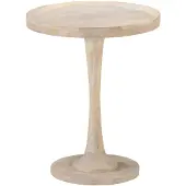 vidaXL Table D'appoint Ø60x75 Cm Bois De Manguier Massif