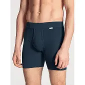 Calida Boxers 'Cotton 1:1' noir chiné