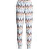 Calida Pantalon de pyjama 'Favourites Tiles' bleu fumé