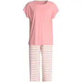 Calida Pyjama 'Lovely Nights' rouge pastel