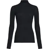 Hunkemoller T-shirt 'Turleneck Cashmere' noir