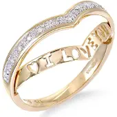 Diamant L'Eternel Bague or
