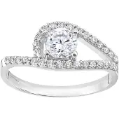 Diamant L'Eternel Bague argent