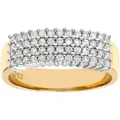Diamant L'Eternel Bague or