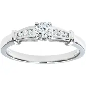 Diamant L'Eternel Bague argent