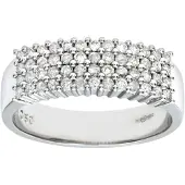 Diamant L'Eternel Bague argent