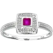 Diamant L'Eternel Bague argent