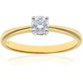 Diamant L'Eternel Bague or