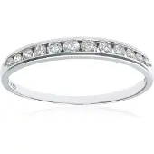 Diamant L'Eternel Bague argent