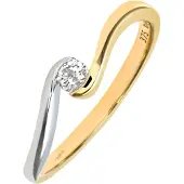 Diamant L'Eternel Bague or