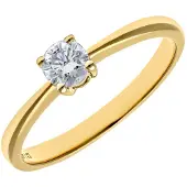 Diamant L'Eternel Bague or