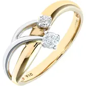 Diamant L'Eternel Bague or