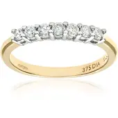 Diamant L'Eternel Bague 'Eternity' or
