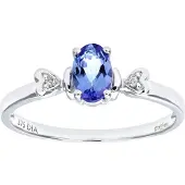 Diamant L'Eternel Bague 'Herz' argent