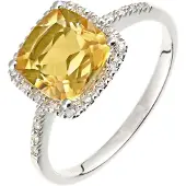 Diamant L'Eternel Bague argent