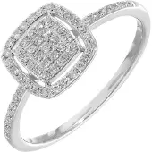 Diamant L'Eternel Bague argent