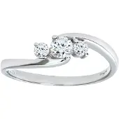 Diamant L'Eternel Bague argent