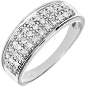 Diamant L'Eternel Bague argent
