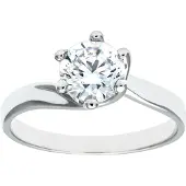 Diamant L'Eternel Bague argent