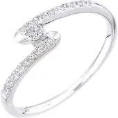 Diamant L'Eternel Bague argent