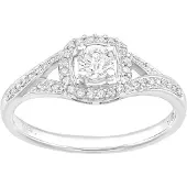 Diamant L'Eternel Bague argent