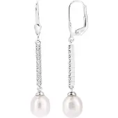 Diamant L'Eternel Boucles d'oreilles argent