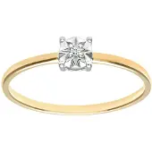 Diamant L'Eternel Bague or