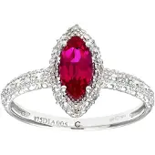 Diamant L'Eternel Bague argent