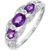 Diamant L'Eternel Bague argent