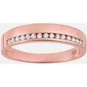 Diamant L'Eternel Bague or rose